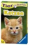 Tierquartett Katzen - Kartenspiel ab 4 Jahre