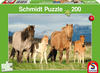 Schmidt 56199 - Pferdefamilie Puzzles