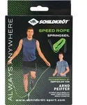 Springseil Speed, schwarz-limegreen