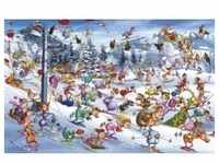 Piatnik - Ruyer/Rinesch - Christmas Skiing, 1000 Teile