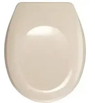 WC-Sitz Mod. Bergamo Beige, aus antibakteriellem Duroplast