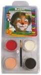 EULENSPIEGEL Profi Aqua Makeup Katze 6 Teile