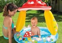 Intex BabyPool ''Mushroom'' mit Sonnenschutz, Wasserbedarf ca 45l, aufblasbare