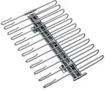 Schrankauszug Hosenb&uuml;gel, f&uuml;r 12 Hosen
