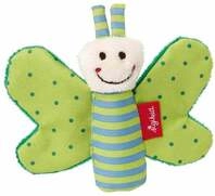 sigikid 41179 - Greifling Schmetterling gr&uuml;n Kinderbunt