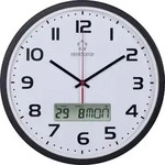 Renkforce HD-WRCL135 Funk Wanduhr 32cm x 45mm Schwarz