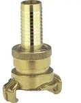 GARDENA 07120-20 Messing Saug- und Hochdruck-Klauenkupplung Klauenkupplung, 19 mm