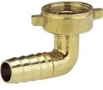 GARDENA 07286-20 Messing Schlauch-Winkelverschraubung 24,2 mm (3/4) IG