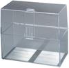 Herlitz Karteikasten A6 leer transparent