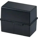 HAN 977-13 Karteibox Schwarz max. Anzahl der Karten: 300 Karten DIN A7 quer