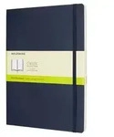 MOLESKINE NOTIZBUCH XL, BLANKO, SOFT COVER, SAPHIR