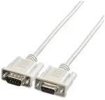 Roline Seriell Anschlusskabel [1x D-SUB-Stecker 9pol. - 1x D-SUB-Buchse 9pol.] 1.80m
