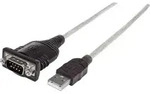 Manhattan USB 1.1, Seriell Anschlusskabel [1x USB 1.1 Stecker A - 1x D-SUB-Stecker