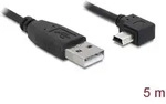 Delock USB-Kabel USB 2.0 USB-A Stecker, USB-Mini-B Stecker 5.00 m Schwarz 82684