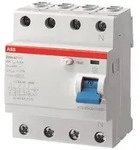 ABB 2CSF204101R1630 F204A-63/0,03 Fehlerstrom-Schutzschalter A 4polig 63 A 0.03 A 230