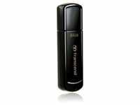 Transcend JetFlash 350 USB-Stick 64GB Schwarz TS64GJF350 USB 2.0, Geschenke & Trends