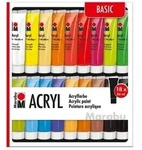 Marabu Acrylfarben Set 18x36ml
