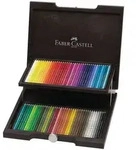 Faber-Castell K&uuml;nstlerfarbstifte Polychromos, 72er Set Holzkoffer