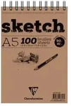 Sketch, Skizzenblock A5, 14,8x22cm, 90g, 100 Blatt