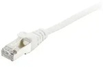 Equip 605540 RJ45 Patchkabel CAT 6 S/FTP 40.00m Wei&szlig; vergoldete Steckkontakte 1St.