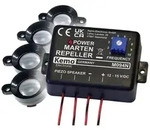 Kemo M094 Ultraschall-Marderabwehr mit Optikschutz, abgesetzte Lautsprecher 1St.