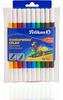 Pelikan Fasermaler Colorella® Duo Etui mit 10 Farben