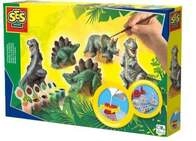Dinos gie&szlig;en und anmalen