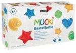 KREUL MUCKI Bastelfarbe 6er Set 80 ml