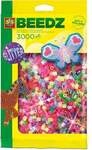 SES CREATIVE B&uuml;gelperlen BEEDZ Glitter Mix 3000 St&uuml;ck