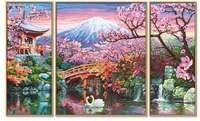 Schipper Malen nach Zahlen - Kirschbl&uuml;te in Japan (Triptychon)