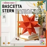 folia Bastelset Bascetta Stern &Oslash;30cm 115g/m2 orange 20x20cm 32 Blatt