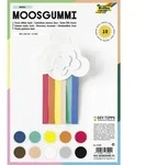 Folia Moosgummi BASIC 20x29cm 10 Blatt farbig