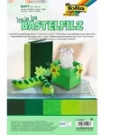 Folia Bastelfilz TON IN TON MIX, 150g/m2, 20x30cm, 10 Blatt, gr&uuml;n