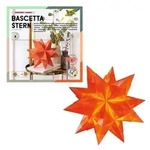 folia Bastelset Bascetta Stern &Oslash;20cm 115g/m2 orange 15x15cm 32 Blatt