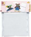 Hama&reg; B&uuml;gelperlen Midi - 2er Set Stiftplatten im Beutel - 2x Multi Quadrate.