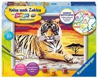 Ravensburger Malen nach Zahlen, majest&auml;tischer Tiger