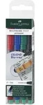 Faber-Castell Marker Multimark 1513 F permanent 4er Set