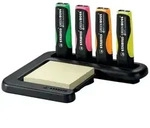 STABILO Umweltfreundlicher Textmarker - GREEN BOSS - 4er Tischset - gr&uuml;n, rosa,