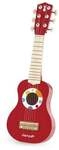 Kindergitarre aus Holz mit 6 Metallsaiten im Konfetti-Design