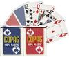 ASS Altenburger Spielkarten - Copag 100% Plastik Poker Jumbo Index blau