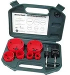 Br&uuml;der Mannesmann M44100 Lochs&auml;gen-Set 8teilig 1St.