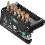 Wera Bit-Check 7 PZ Diamond 1 05057412001 Bit-Set 7teilig Kreuzschlitz Pozidriv