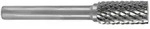 RUKO 116012 Fr&auml;sstift Hartmetall Zylinder 10mm L&auml;nge 60mm Schaftdurchmesser 6mm