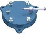 Drehteller Heuer Front f.Backen-B.100mm stahlgeschmiedet HEUER