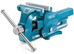 Brockhaus Heuer 101120 Schraubstock 101120 Backenbreite: 120 mm Spann-Weite (max.):