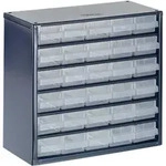 raaco 630-00 Kleinteilemagazin (B x H x T) 306 x 283 x 150 mm Anzahl F&auml;cher: 30