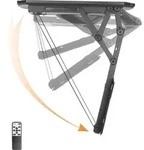 SpeaKa Professional TV-Deckenhalterung elektrisch motorisiert, Neigbar, Ausziehbar