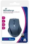 MediaRange Maus 5 Tasten kabellos schwarz/grau