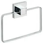 Vacuum-Loc&reg; Handtuchring Mod. Quadro Edelstahl, Befestigen ohne bohren
