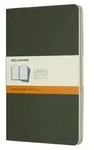 MOLESKINE CAHIER L/A5, 3ER SET, LINIERT, KARTONEINBAND, MYRTENGR&Uuml;N